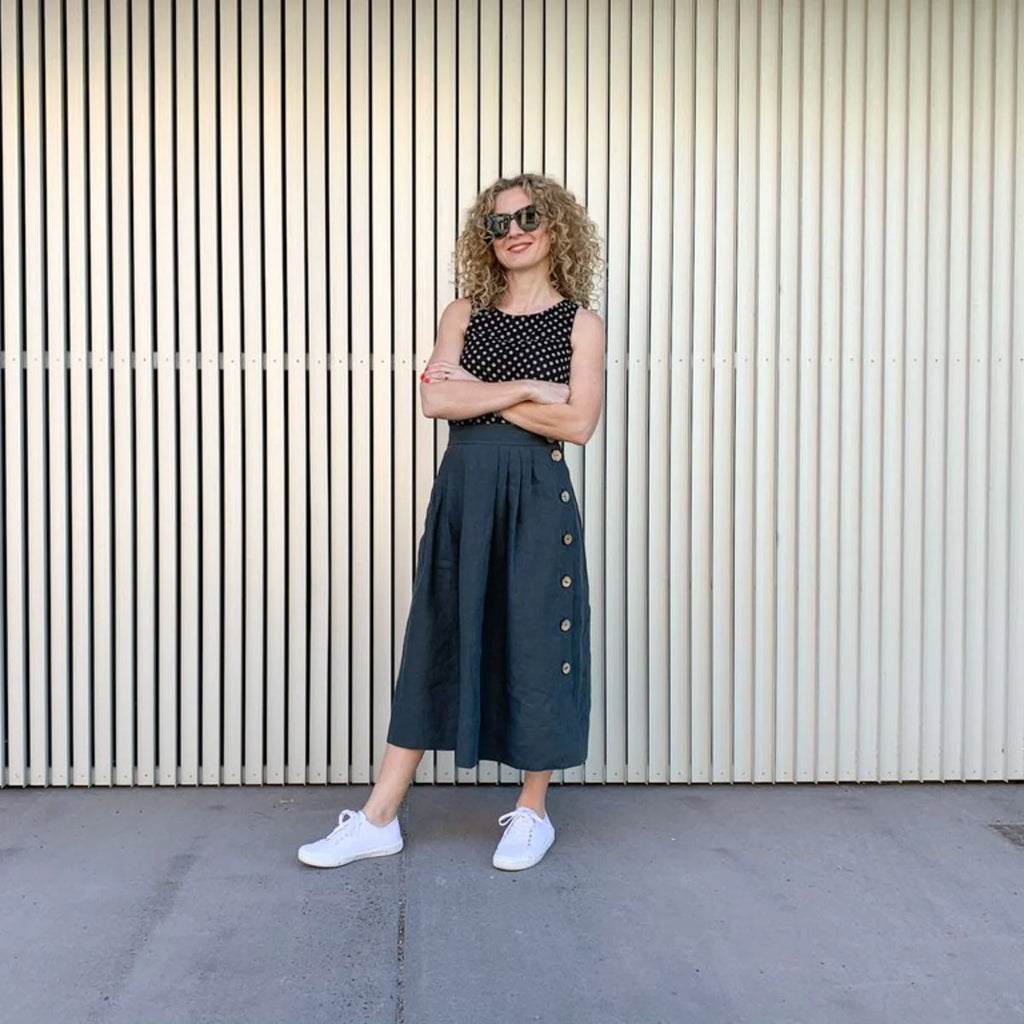 TESSUTI • MADDEN SKIRT PATTERN • PATTERN SCISSORS FROCK – Pattern ...