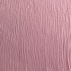 COTTON DOUBLE GAUZE • Rose Blush SALE $32/per metre