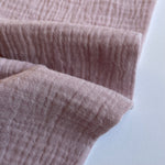 COTTON DOUBLE GAUZE • Petale SALE $32/per metre