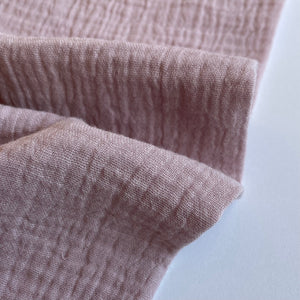 COTTON DOUBLE GAUZE • Petale SALE $32/per metre