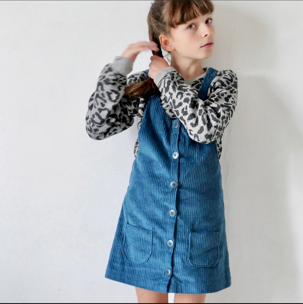 TORONTO Pinafore Dress - Kids 3Y/12Y • Pattern