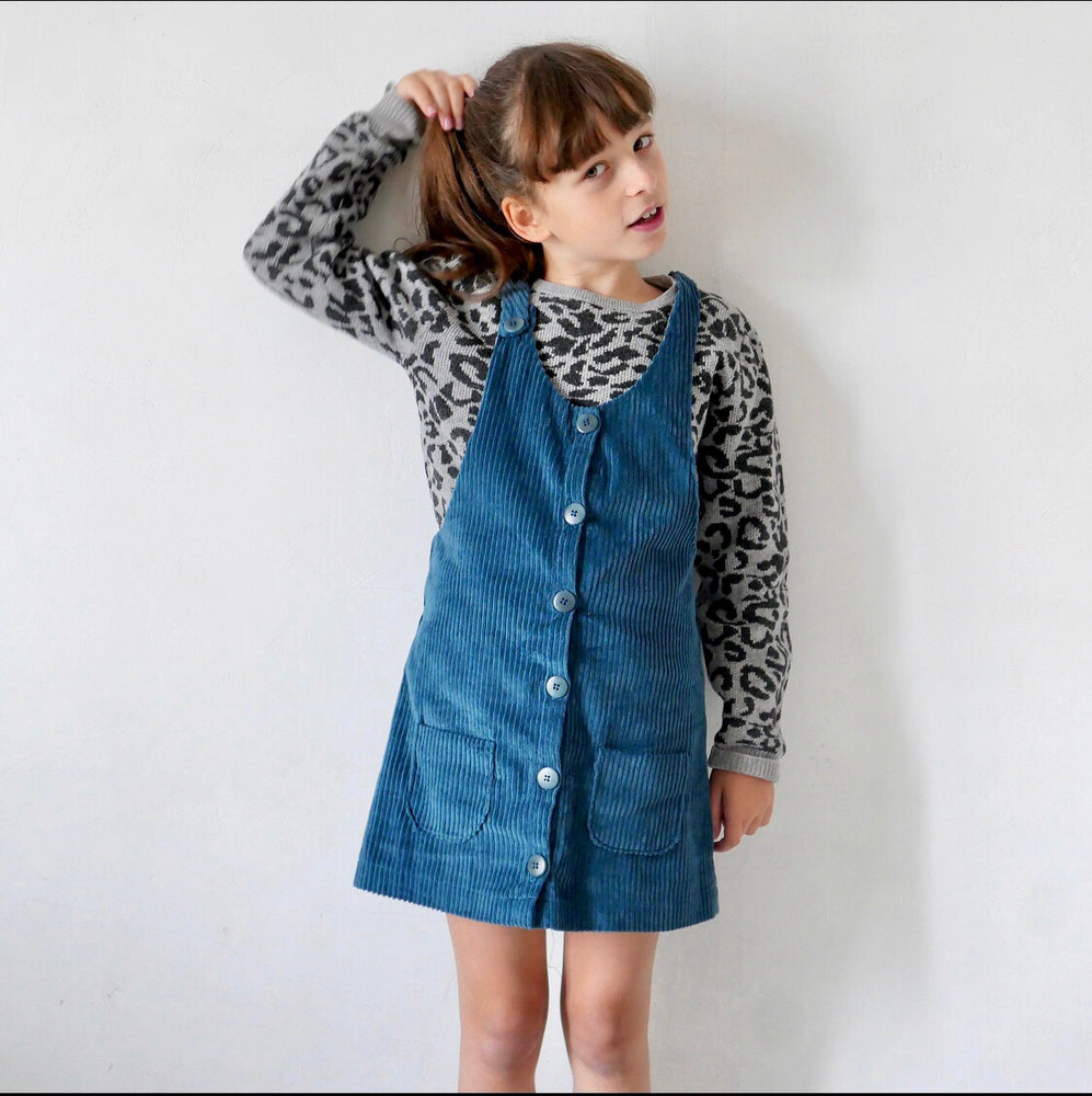 TORONTO Pinafore Dress - Kids 3Y/12Y • Pattern