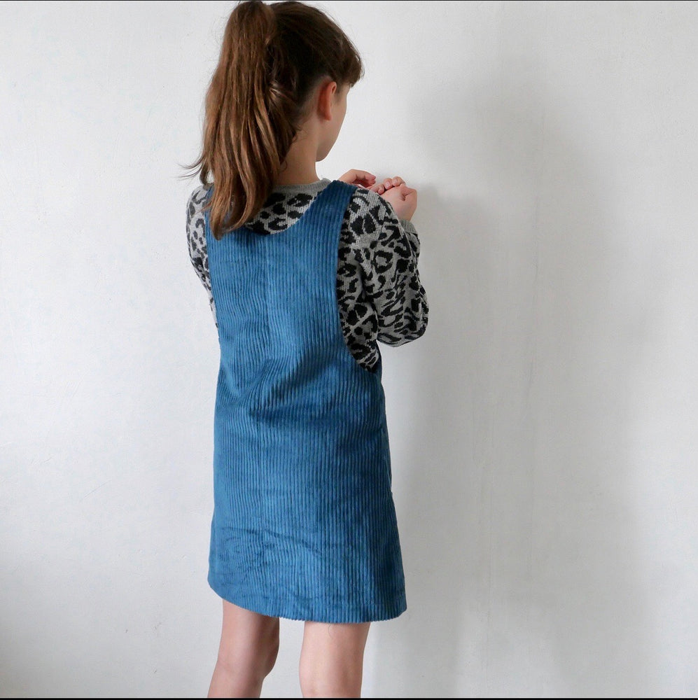 TORONTO Pinafore Dress - Kids 3Y/12Y • Pattern