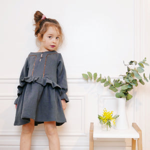 LILAS TRIO Blouse, Top & Dress - Kids 3Y/12Y • Pattern