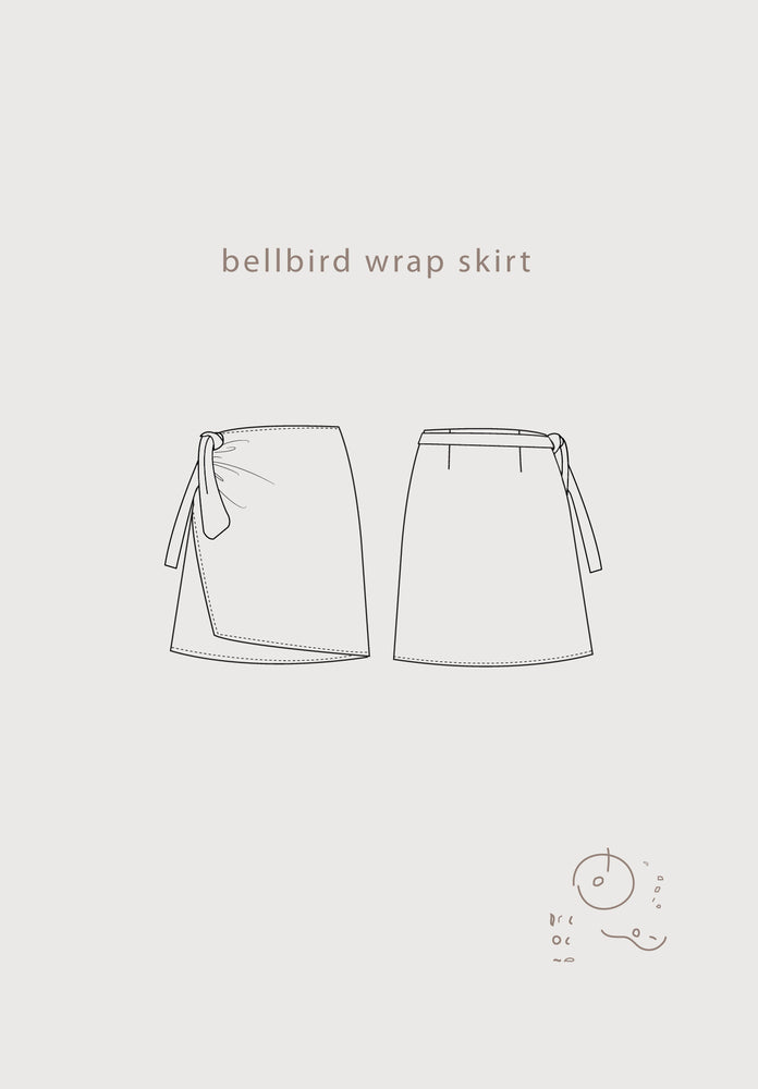 BELLBIRD WRAP SKIRT • Pattern