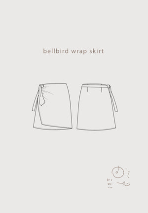 BELLBIRD WRAP SKIRT • Pattern