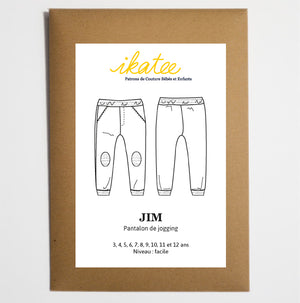 JIM Trackpants/Jogpants - Kids 3Y/12Y • Pattern