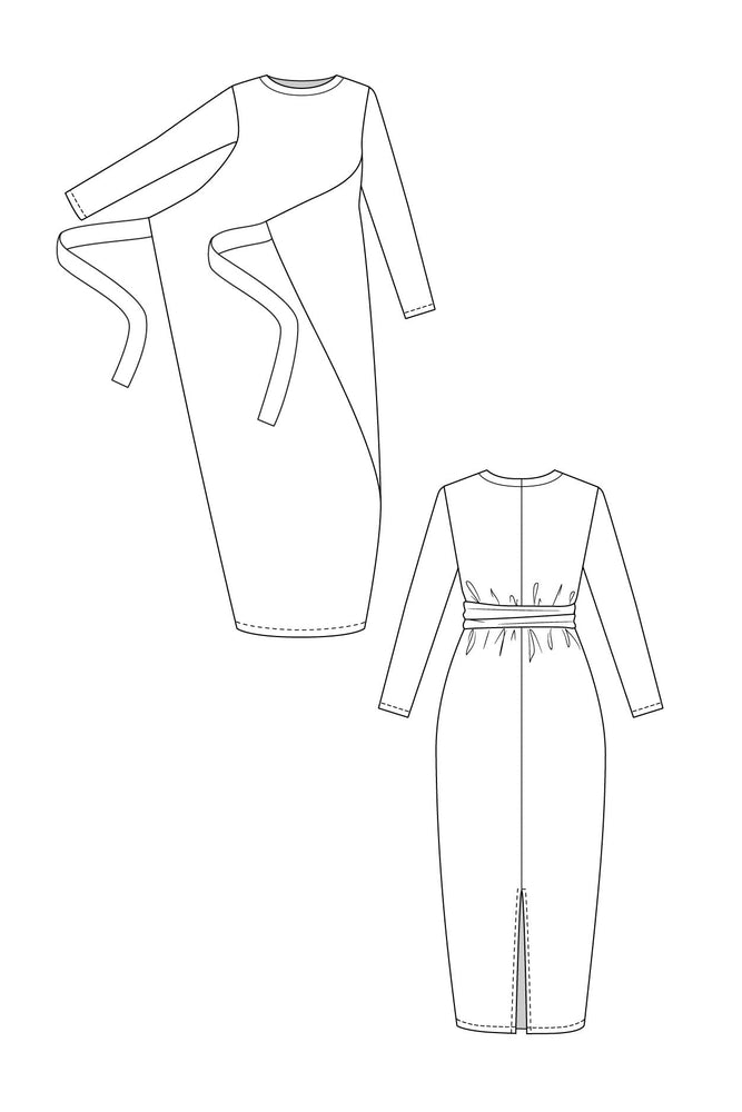 KIELO WRAP DRESS & JUMPSUIT • PDF Pattern