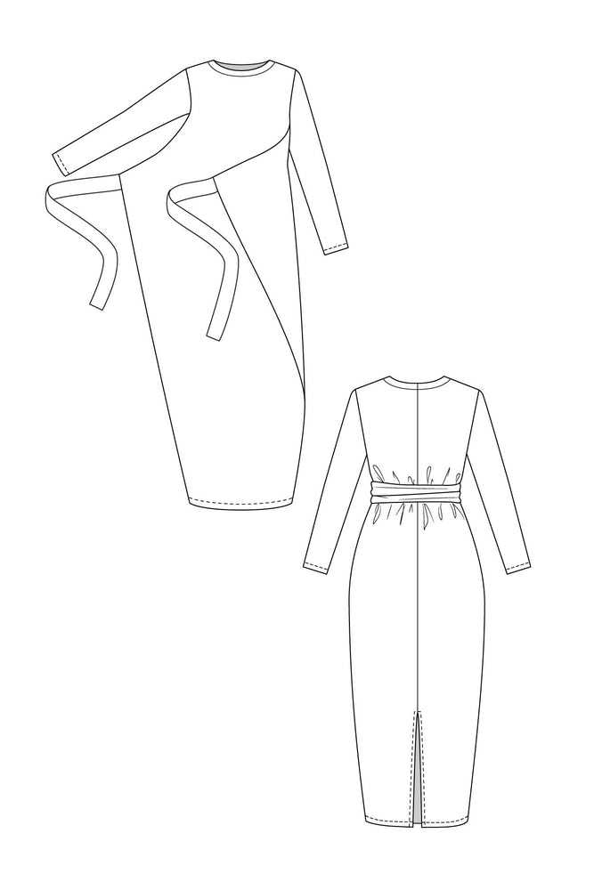 KIELO WRAP DRESS & JUMPSUIT • Pattern