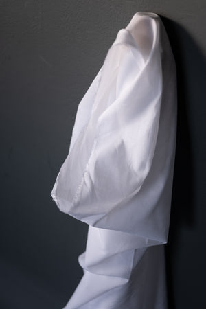 ORGANIC COTTON VOILE • White $26.00/metre