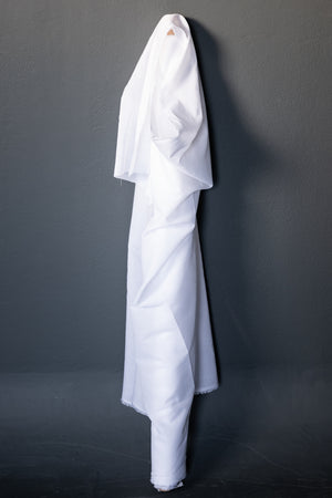 ORGANIC COTTON VOILE • White $26.00/metre