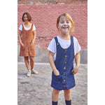 TORONTO Pinafore Dress - Kids 3Y/12Y • Pattern