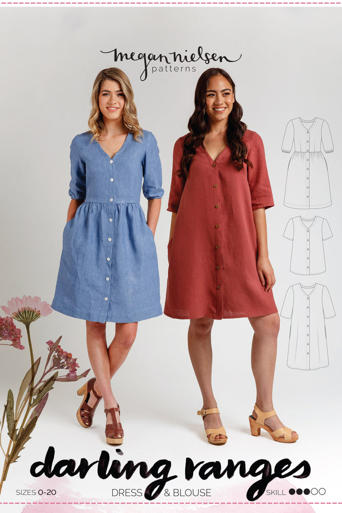 DARLING RANGES DRESS & BLOUSE • Pattern