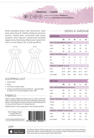 KARRI DRESS • Pattern