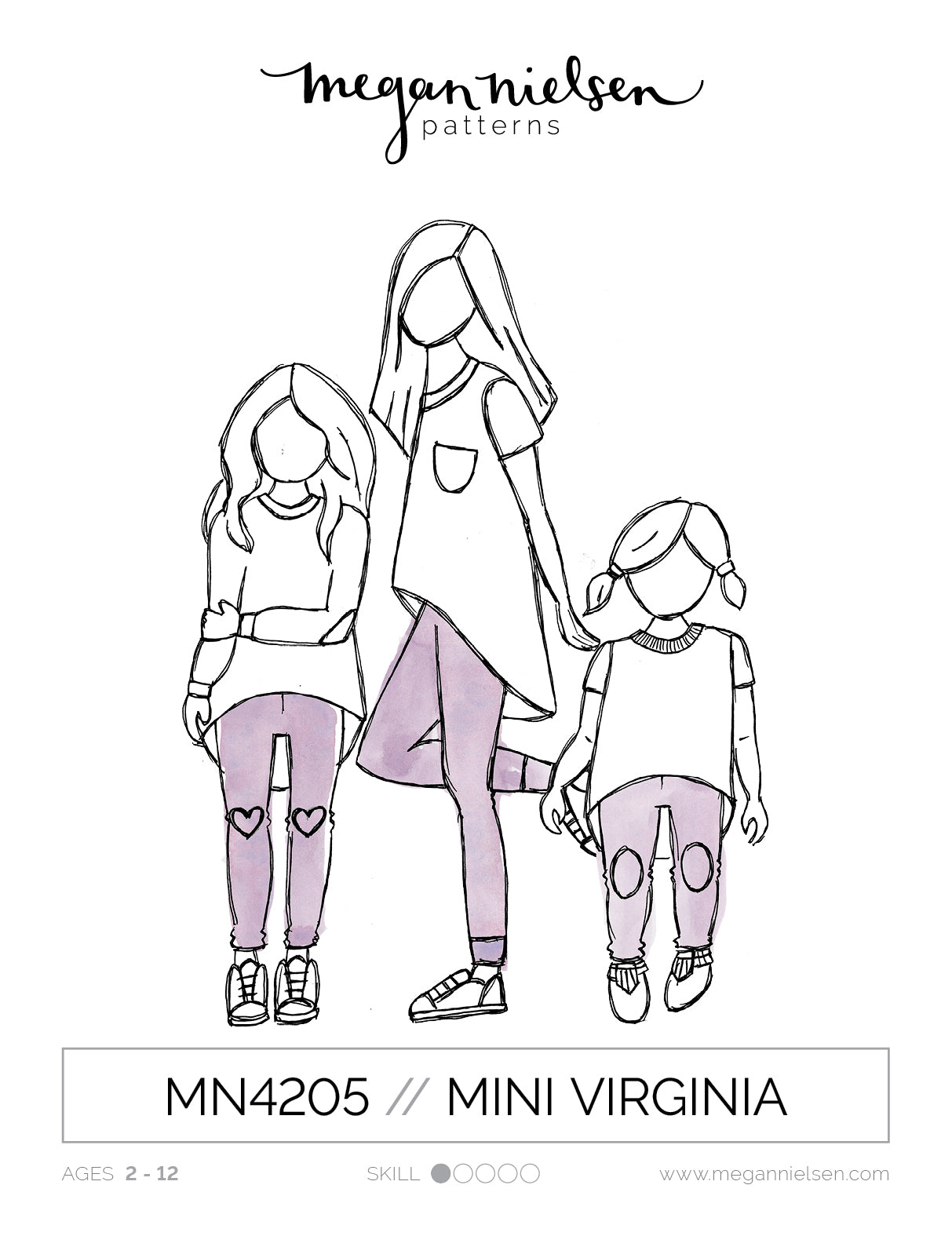 MINI VIRGINIA LEGGINGS • Pattern • Pattern Scissors Frock