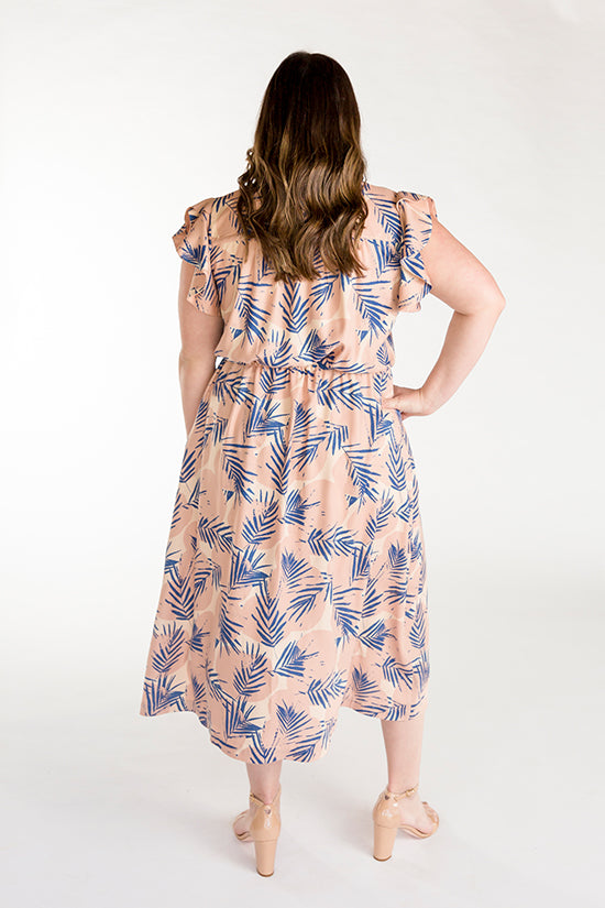 
                
                    Load image into Gallery viewer, ORCHID MIDI DRESS • Pattern
                
            