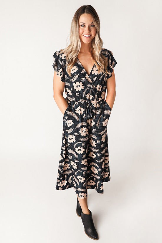 
                
                    Load image into Gallery viewer, ORCHID MIDI DRESS • Pattern
                
            