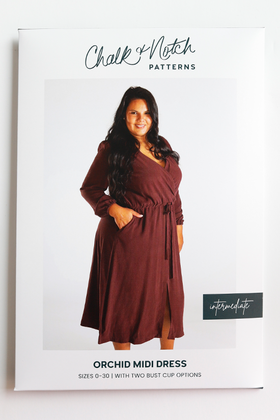 
                
                    Load image into Gallery viewer, ORCHID MIDI DRESS • Pattern
                
            