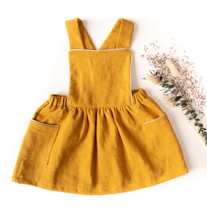 MILANO Kids Apron Dress - Kids 3Y/12Y • Pattern