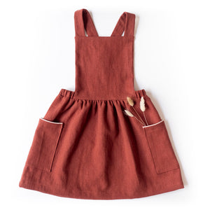 MILANO Kids Apron Dress - Kids 3Y/12Y • Pattern