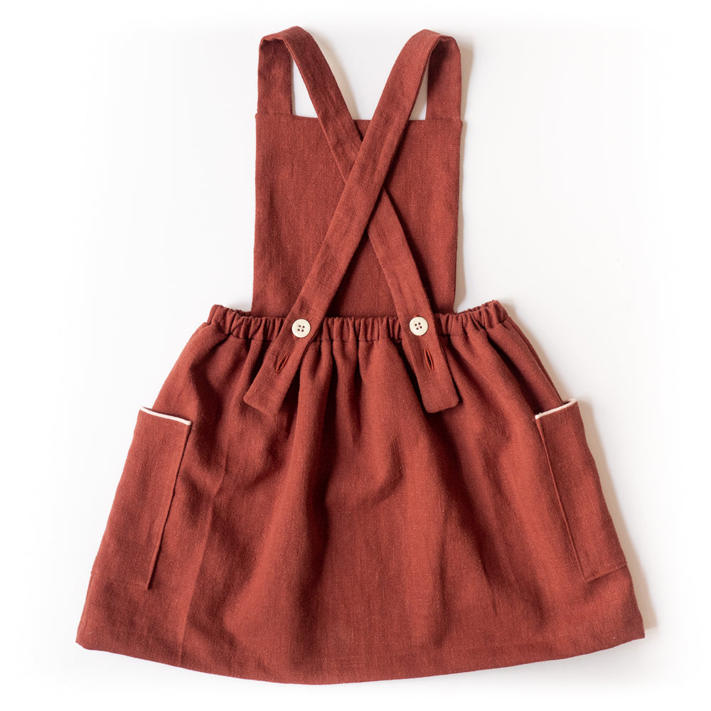 MILANO Kids Apron Dress - Kids 3Y/12Y • Pattern