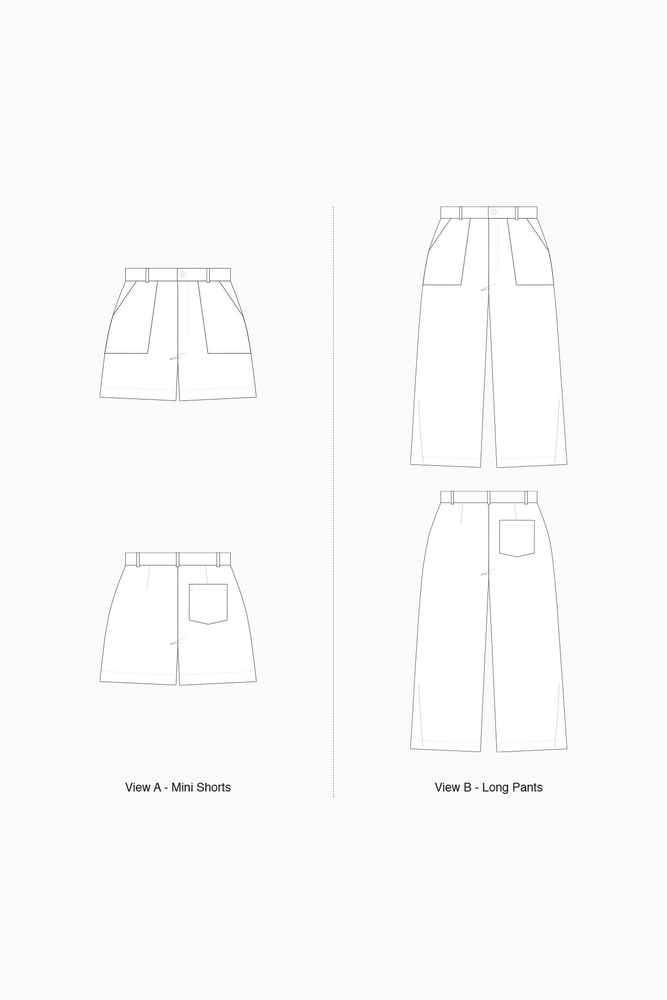 BOTTLEBRUSH PANTS & SHORTS • Pattern