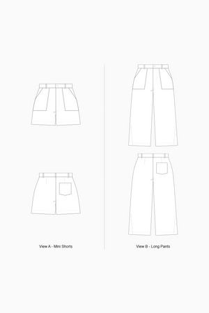 BOTTLEBRUSH PANTS & SHORTS • Pattern