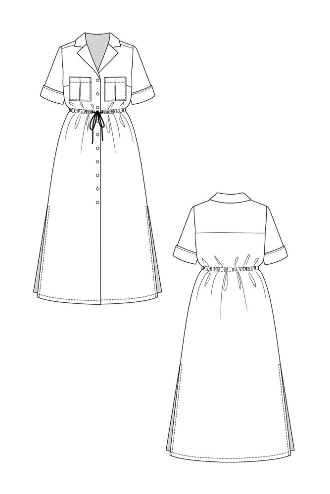 REETA SHIRT DRESS • Pattern