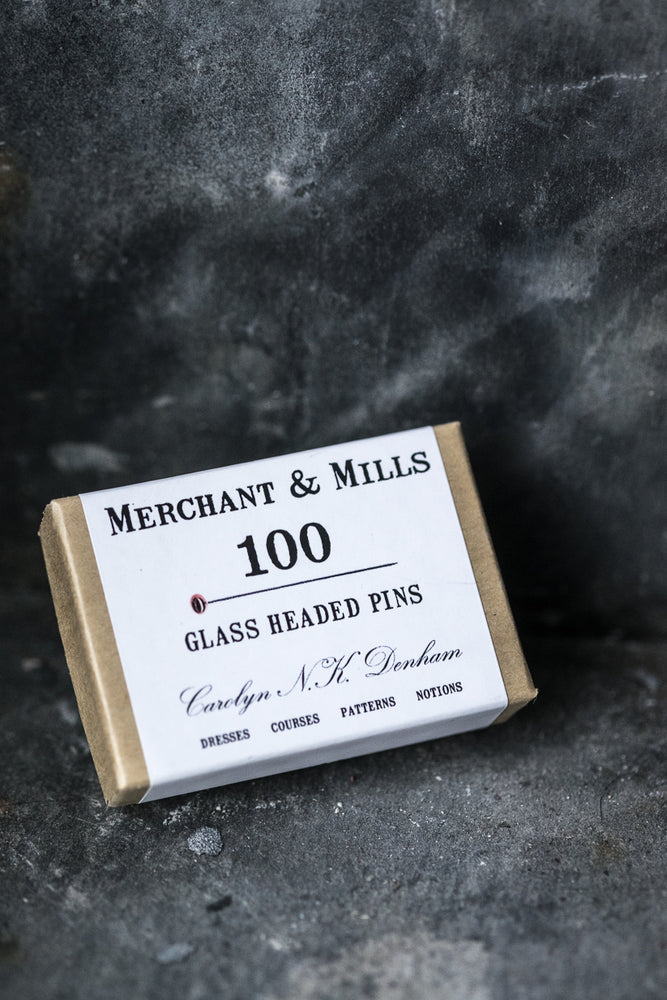 GLASS HEADED PINS • Merchant & Mills