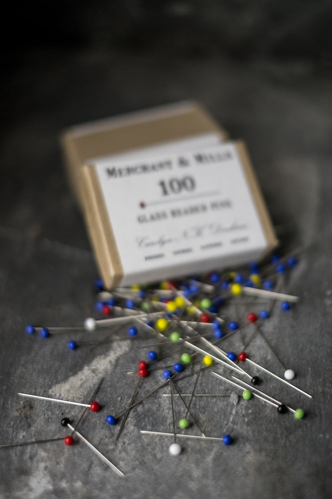 GLASS HEADED PINS • Merchant & Mills