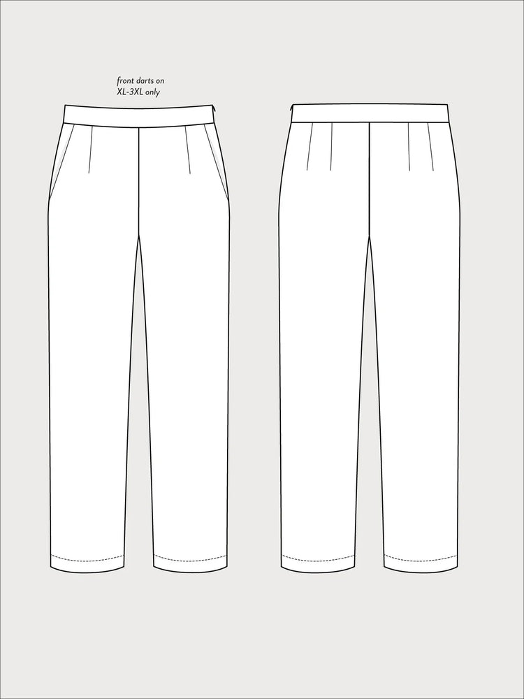 REGULAR FIT TROUSERS • Pattern