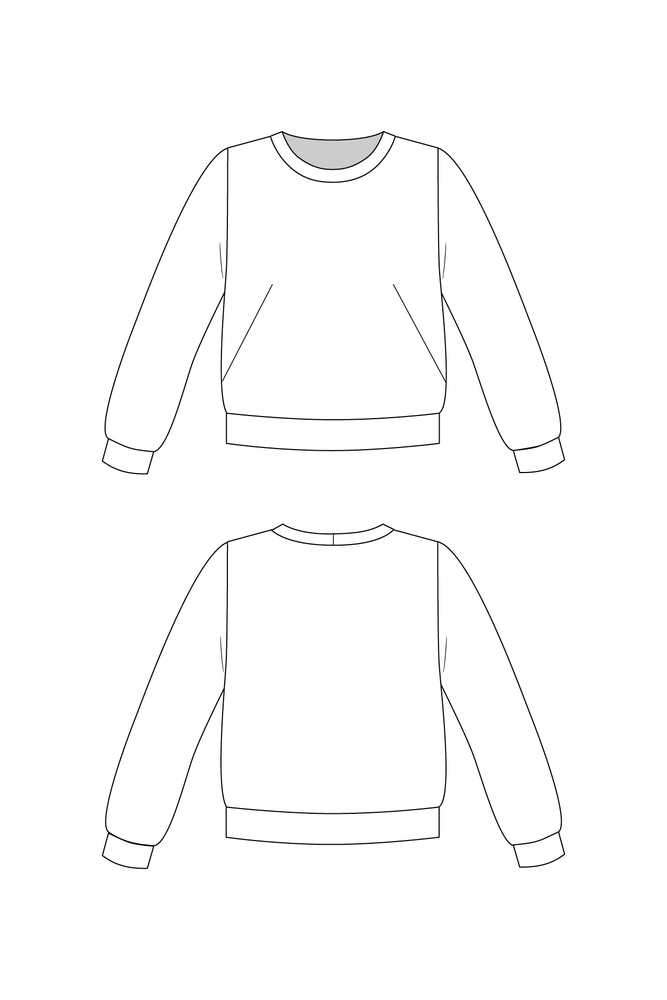 SLOANE SWEATSHIRT • PDF Pattern