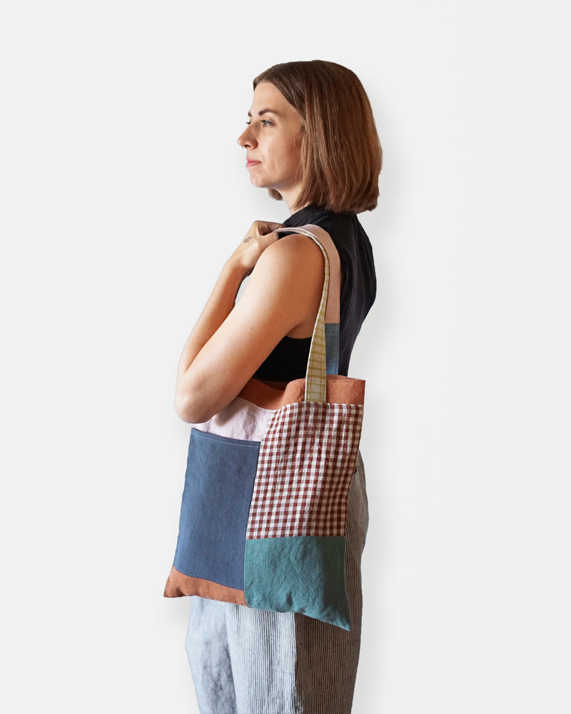 STASH POCKET TOTE • PDF Pattern