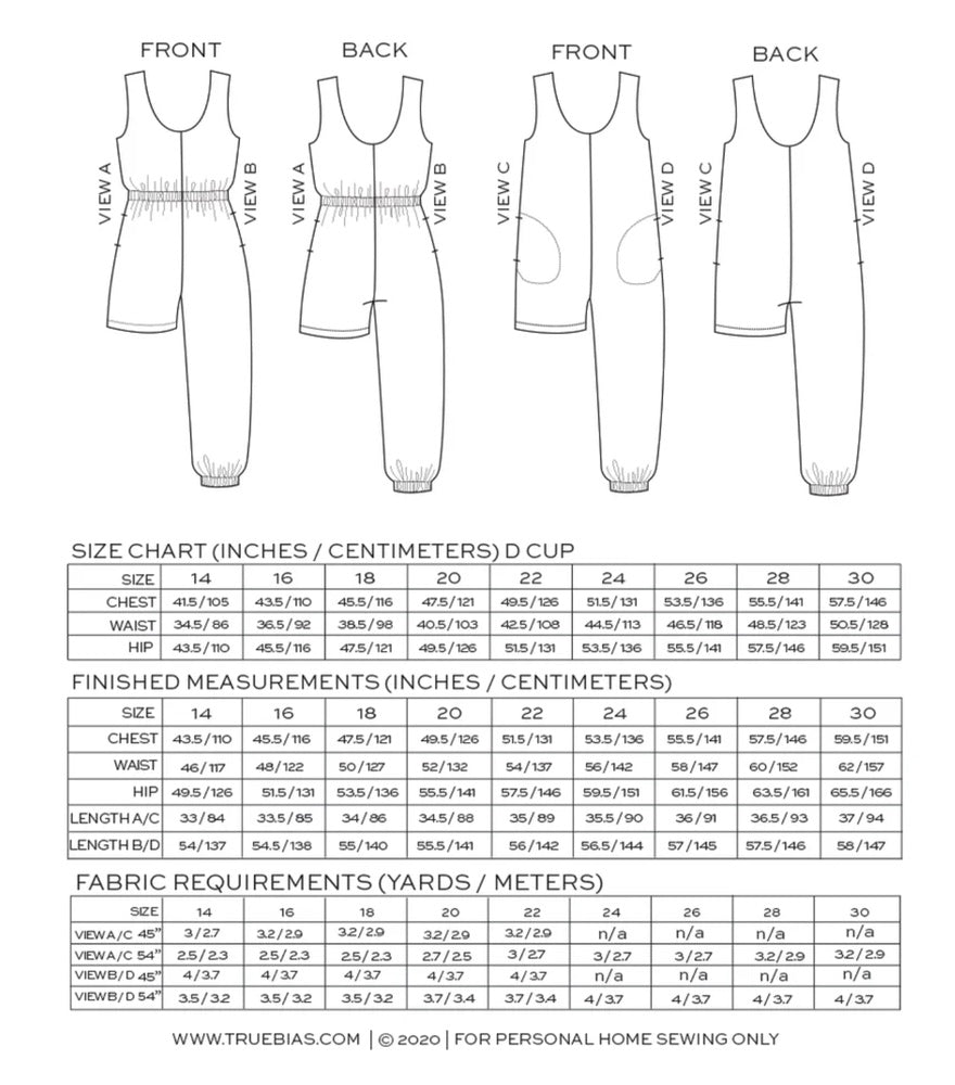 NOVA JUMPSUIT • Pattern