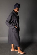 LINEN 185gsm • Scuttle Black $68.00/metre