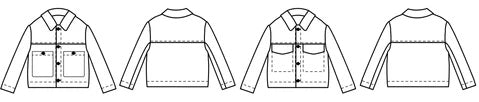 STACKER JACKET • Pattern