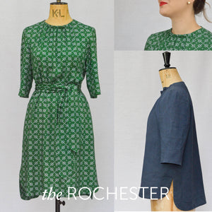 THE ROCHESTER DRESS & TOP • Pattern