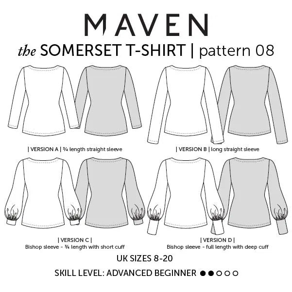 THE SOMERSET T-SHIRT • Pattern