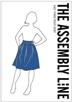 THREE PLEAT SKIRT • Pattern