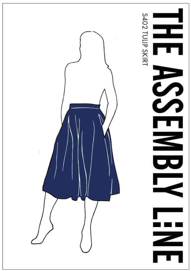 TULIP SKIRT • The Assembly Line Independent Patterns Pattern Scissors