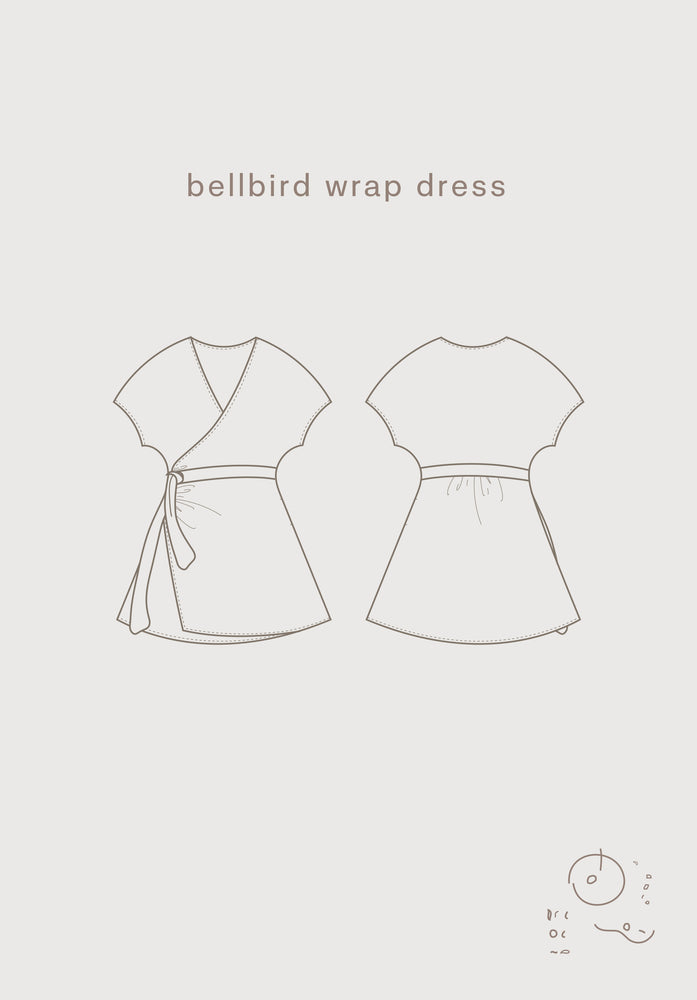 
                
                    Load image into Gallery viewer, BELLBIRD WRAP DRESS &amp;amp; TOP • Pattern
                
            