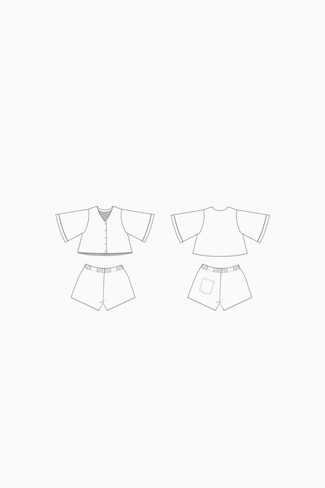 PIPIT LOUNGEWEAR SET • Pattern