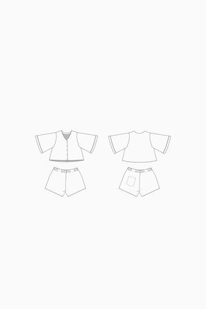 PIPIT LOUNGEWEAR SET • Pattern