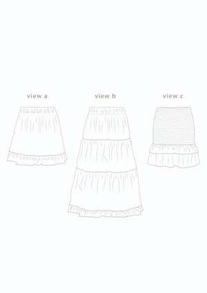 FAWN SKIRT SET • Pattern