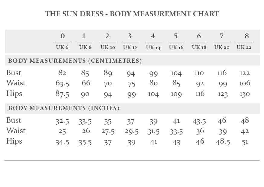 THE SUN DRESS • Pattern