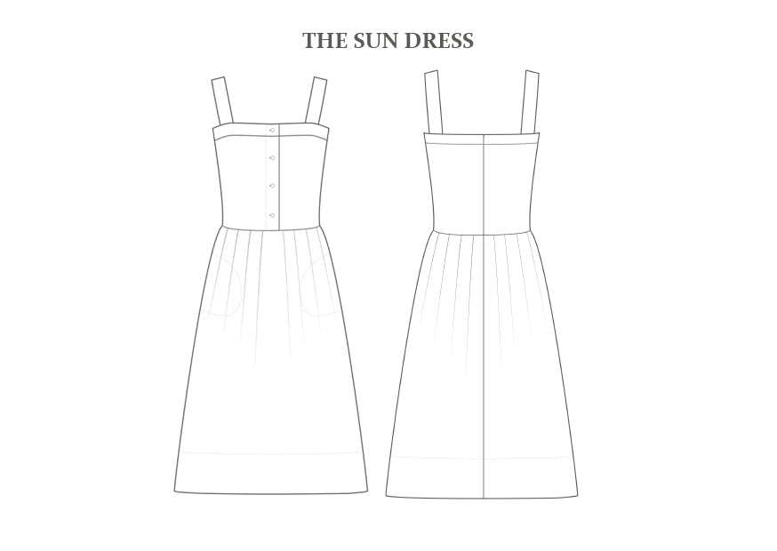 THE SUN DRESS • Pattern