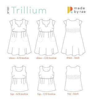 TRILLIUM DRESS & TOP • Pattern