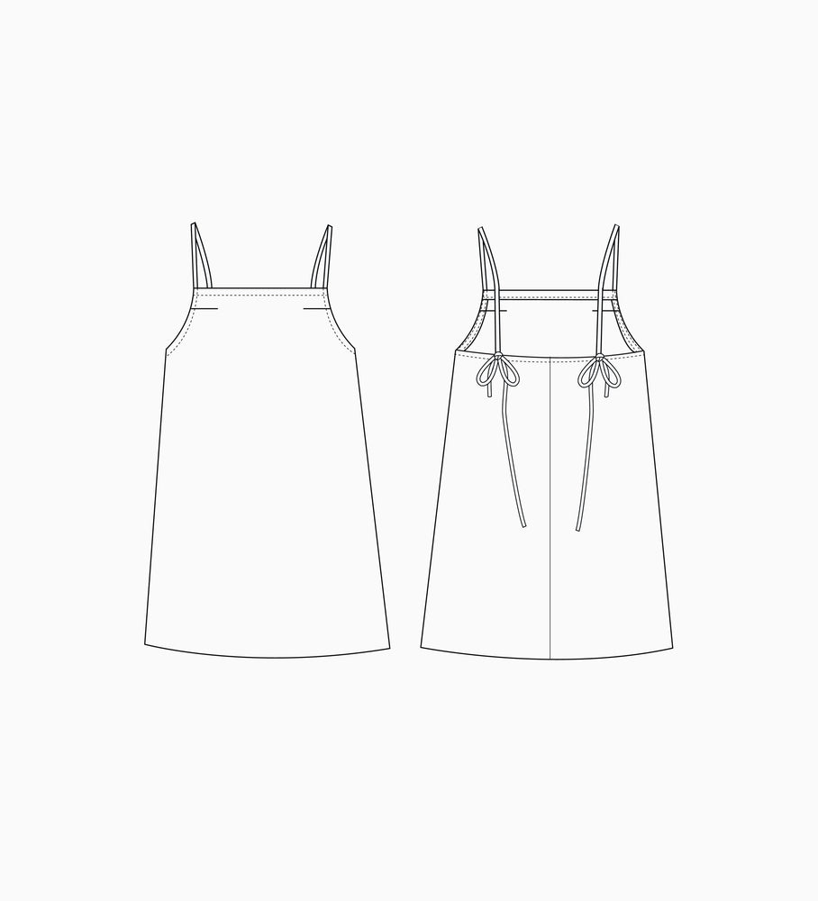 WATTLEBIRD DRESS & CAMI • Pattern