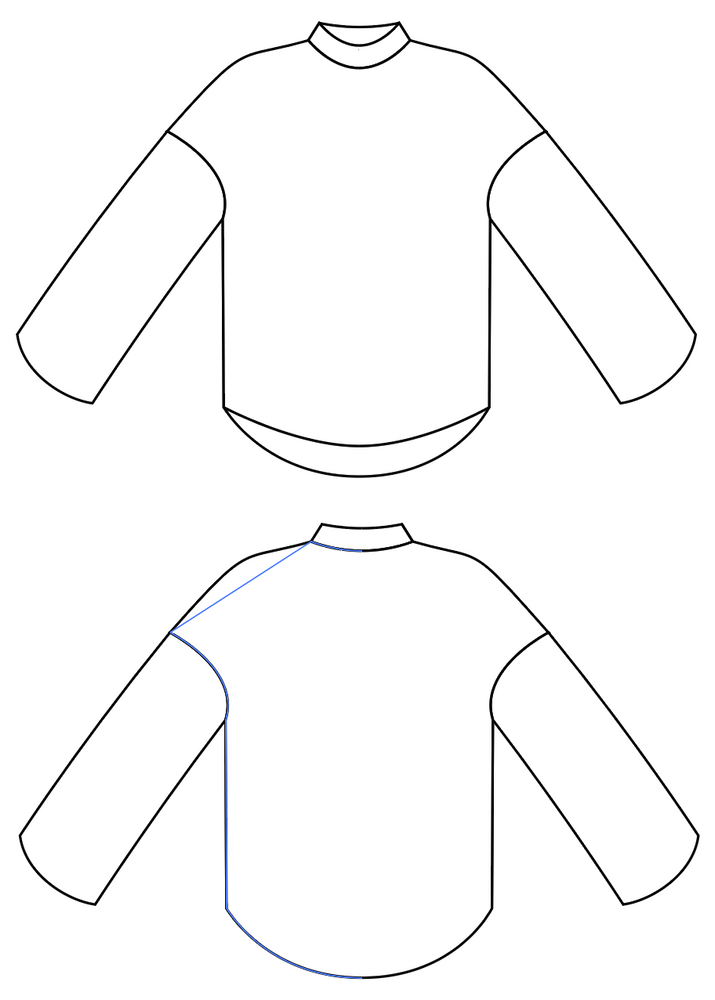 MOLLY MOCK NECK • PDF Pattern