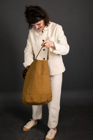 ORGANIC COTTON TWILL 410gsm • Stanley Tan $62.00/metre